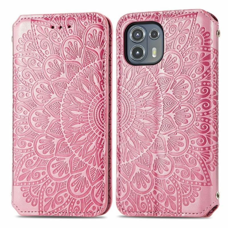 Κάλυμμα Motorola Edge 20 Lite Θήκη Flip Flip Chic Mandala