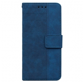 δερματινη θηκη Oppo Reno 8 με κορδονι Strappy Pattern