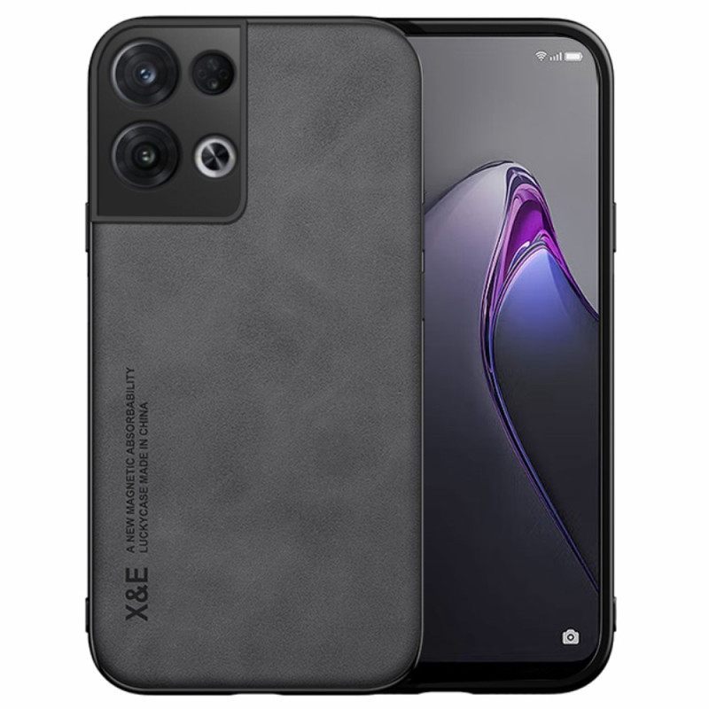 Θήκη Oppo Reno 8 Δερμάτινο Εφέ X&e