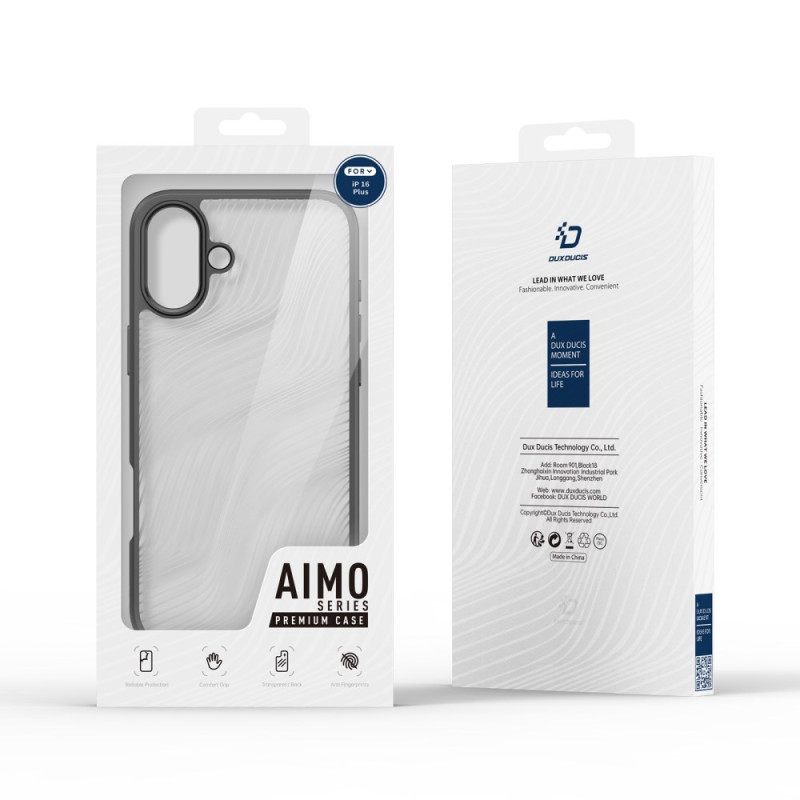 Κάλυμμα iPhone 16 Σειρά Aimo Dux Ducis Σιλικόνης