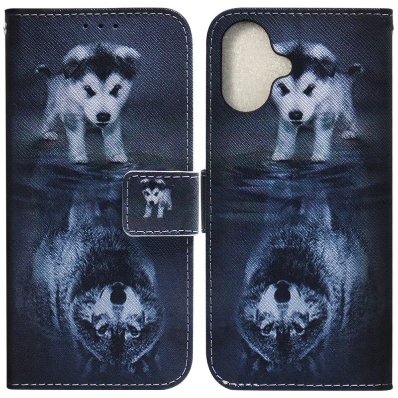 Θηκη Κινητου iPhone 16 Puppy Dream