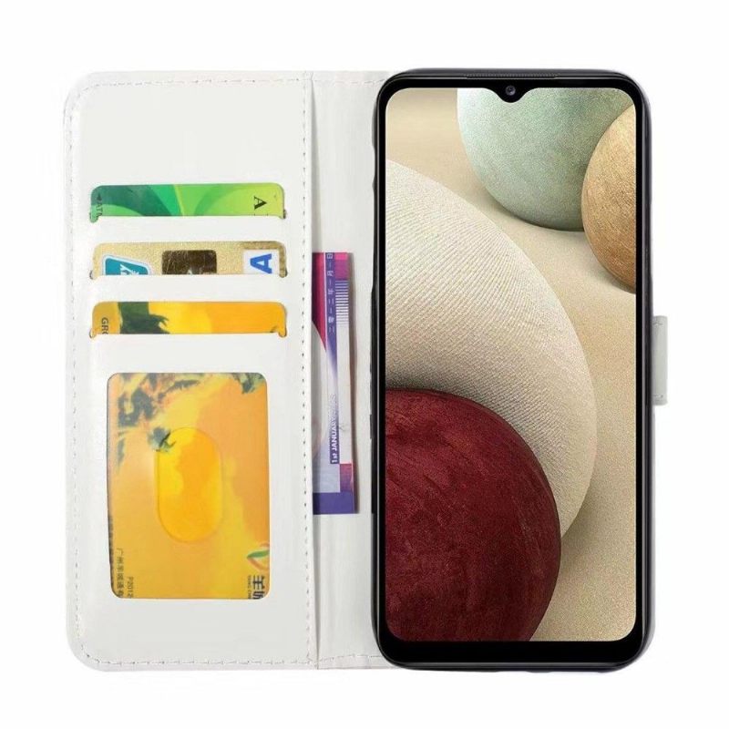 δερματινη θηκη Samsung Galaxy A12 Marble Geometry