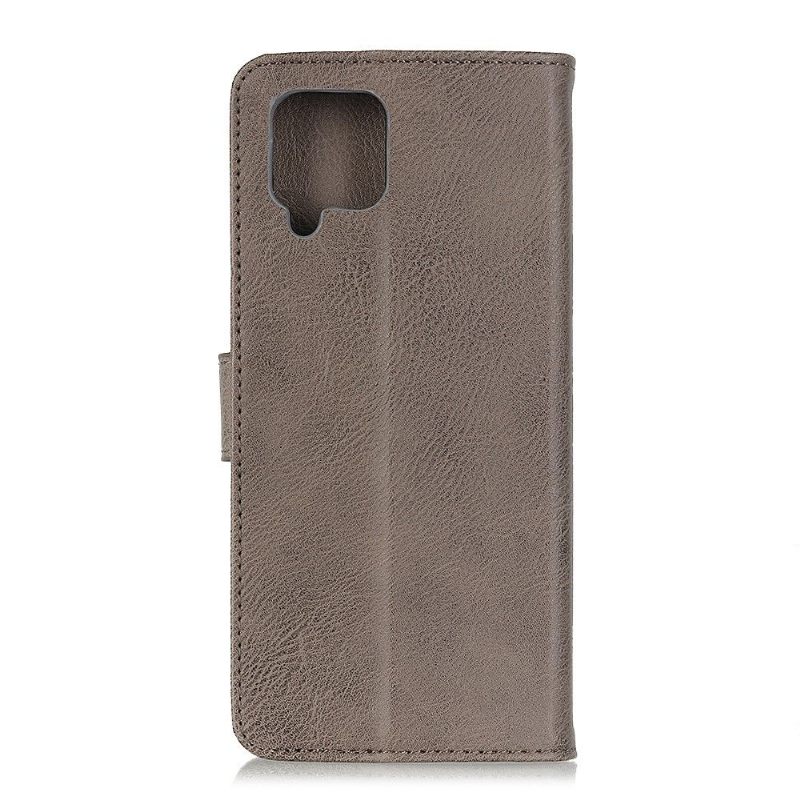 Κάλυμμα Samsung Galaxy A12 Khazneh Leather Effect