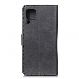 Κάλυμμα Samsung Galaxy A12 Marius Matte Leather Effect