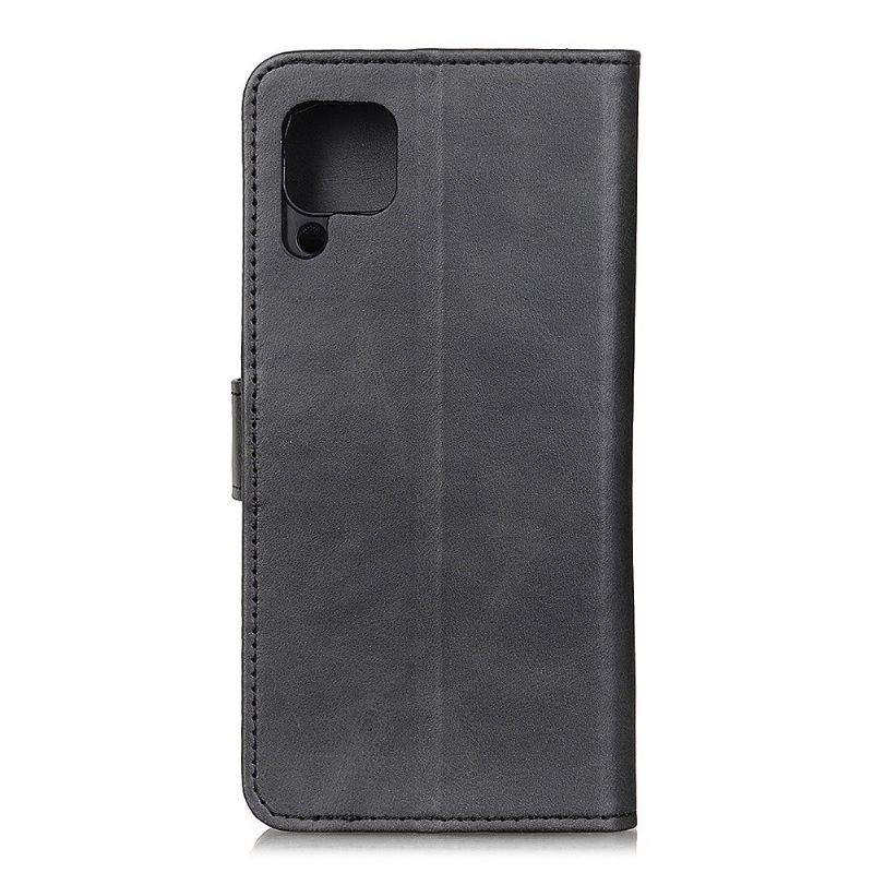 Κάλυμμα Samsung Galaxy A12 Marius Matte Leather Effect