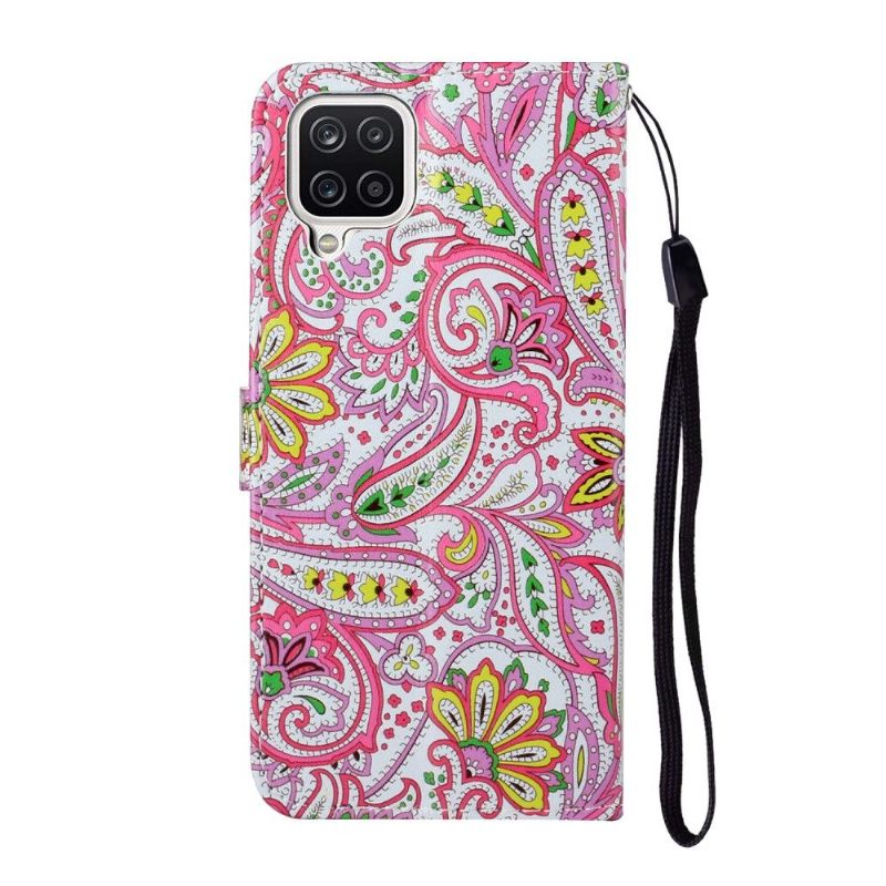 Κάλυμμα Samsung Galaxy A12 Paisley Flower