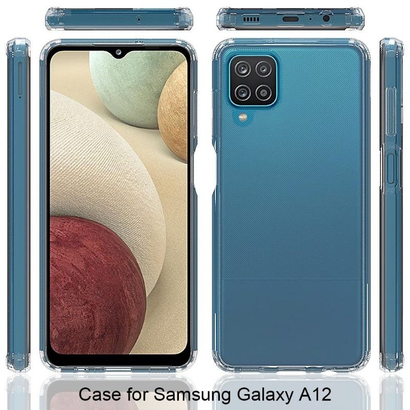 Θήκη Samsung Galaxy A12 προστασίας Διαφανές