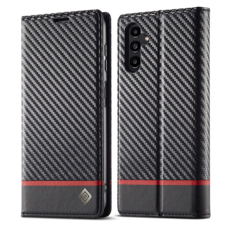 Δερματινη Θηκη Samsung Galaxy A55 5g Carbon Fiber Lc.imeeke