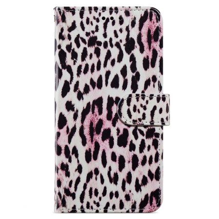 Δερματινη Θηκη Samsung Galaxy A55 5g Leopard Print Strappy