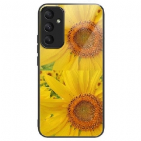 Κάλυμμα Samsung Galaxy A55 5g Θήκες Κινητών Tempered Glass Sunflowers