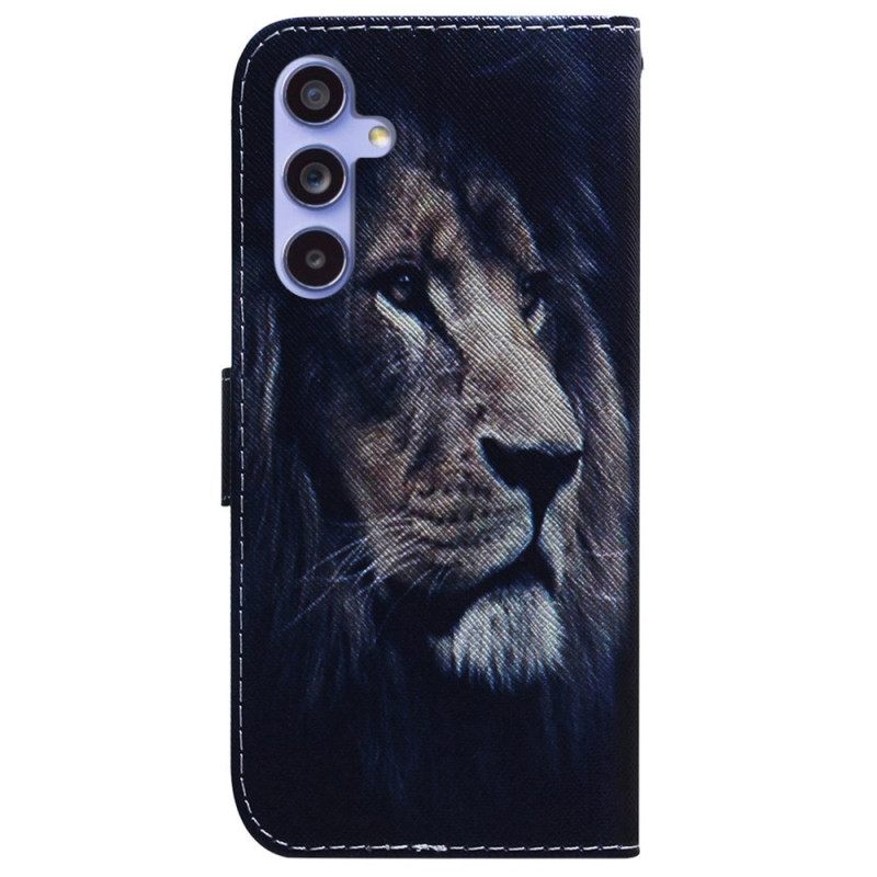 Θηκη Κινητου Samsung Galaxy A55 5g Dreaming Lion