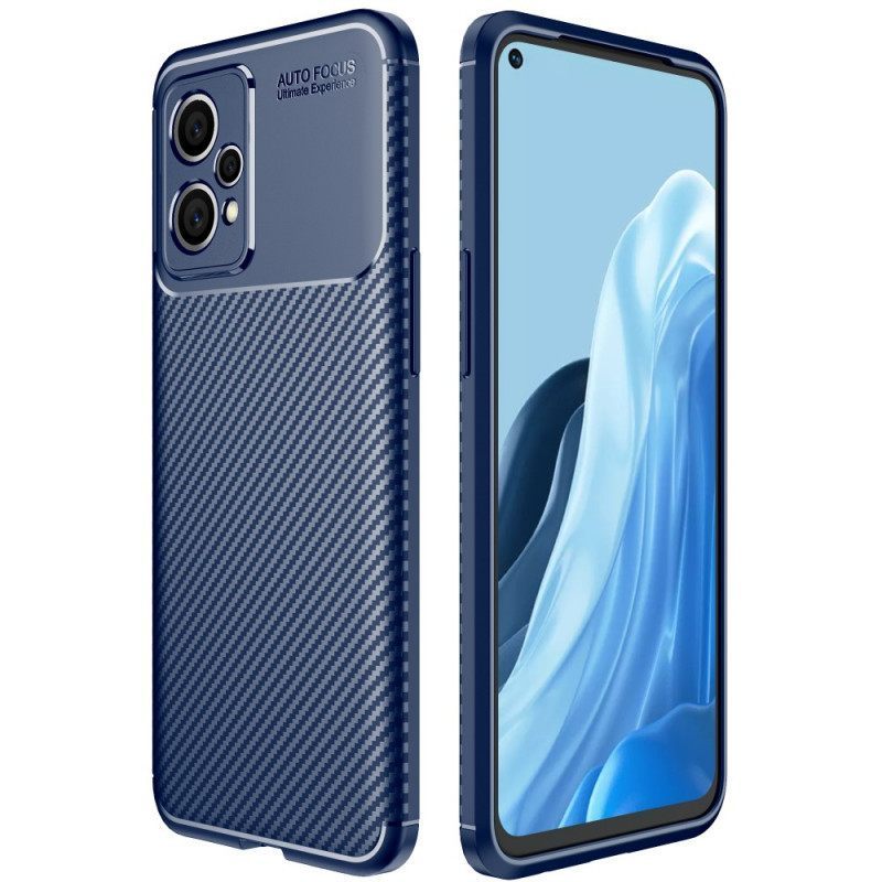 Θήκη Realme 9 5G Εύκαμπτος Σωλήνας Από Ανθρακονήματα