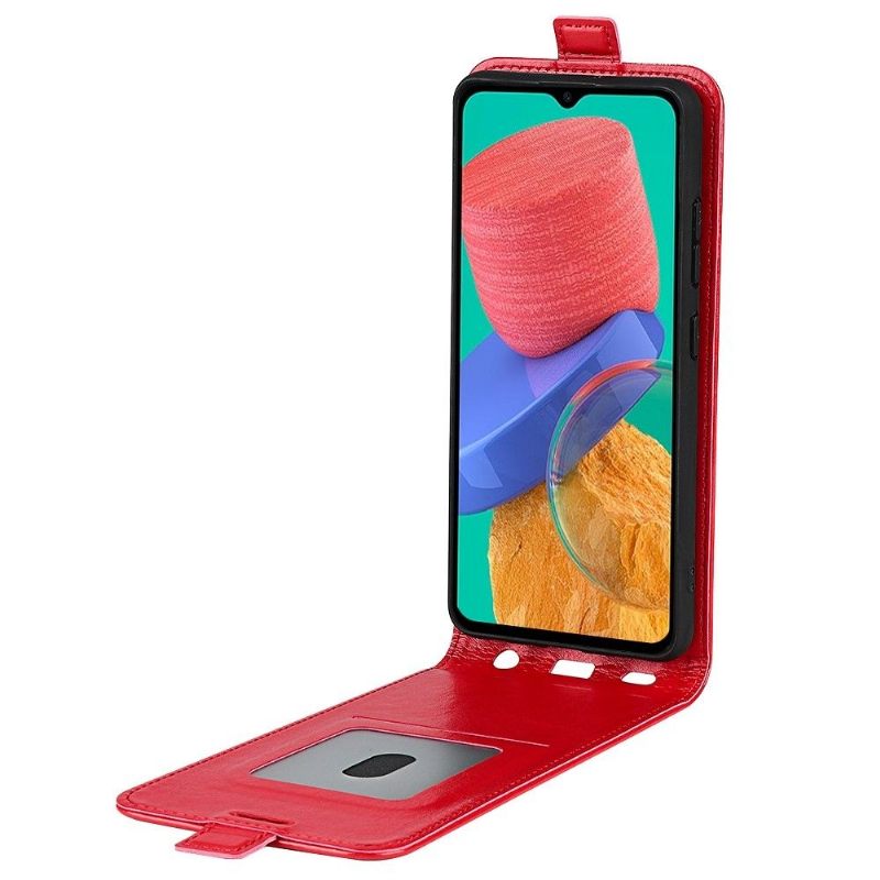 Κάλυμμα Samsung Galaxy M33 5G Θήκη Flip Faux Leather Vertical