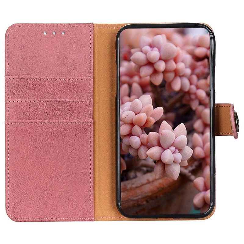 Θήκη Flip Samsung Galaxy M33 5G Khazneh Imitation Leather