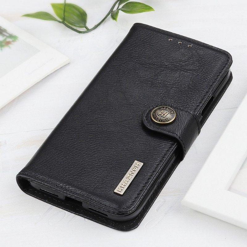 Θήκη Flip Samsung Galaxy M33 5G Khazneh Imitation Leather