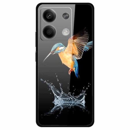 Κάλυμμα Xiaomi Redmi Note 13 5g Tempered Glass Crown Bird Σιλικόνης