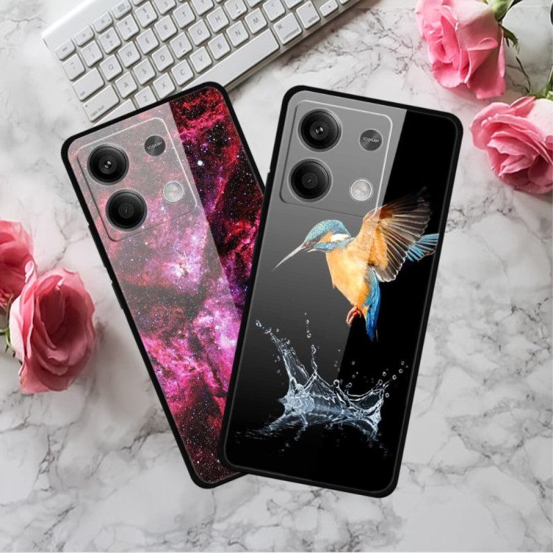 Κάλυμμα Xiaomi Redmi Note 13 5g Tempered Glass Crown Bird Σιλικόνης