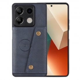 Κάλυμμα Xiaomi Redmi Note 13 5g Θήκη Κάρτας Δερμάτινων Εφέ