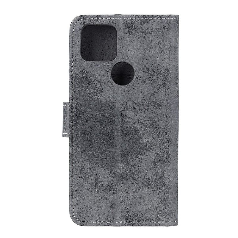 δερματινη θηκη Google Pixel 5 Cyrius Faux Leather Vintage