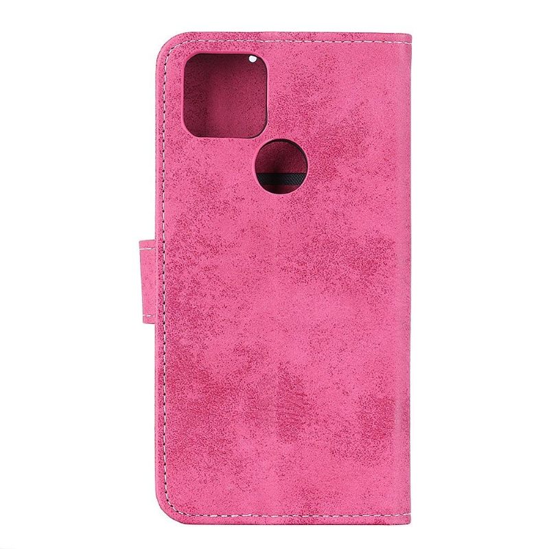 δερματινη θηκη Google Pixel 5 Cyrius Faux Leather Vintage