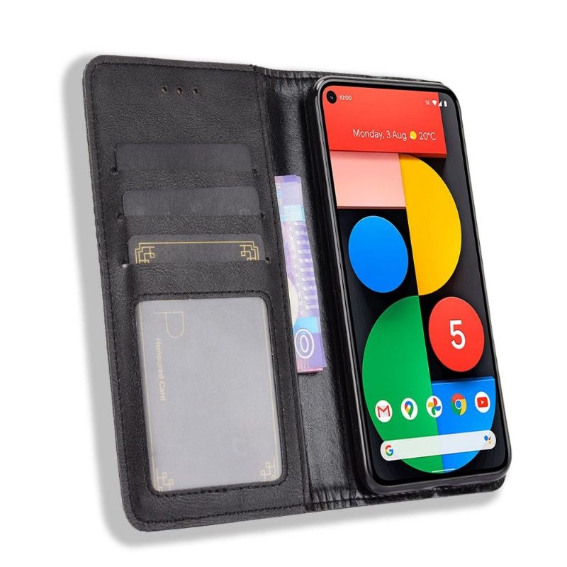 Κάλυμμα Google Pixel 5 Cirénius Style Leather