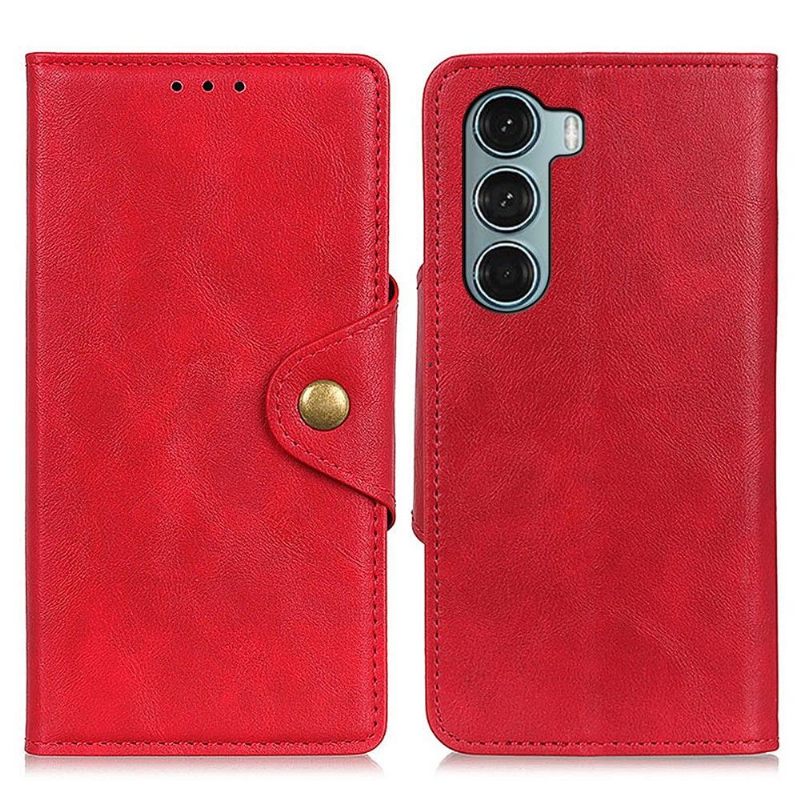 Κάλυμμα Motorola Moto G200 5G Full Protect Matte Faux Leather