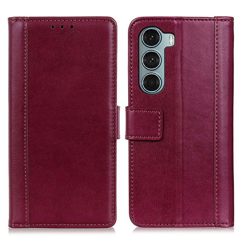 Κάλυμμα Motorola Moto G200 5G Θήκη Flip Cerena Faux Leather Folio