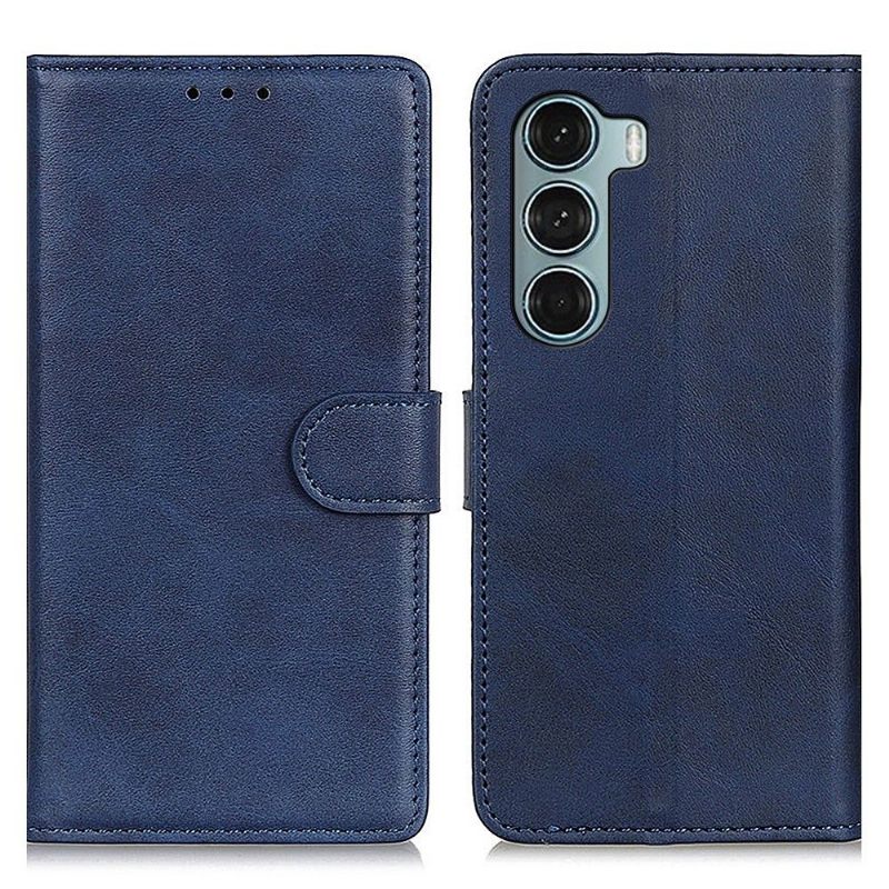 Θήκη Flip Motorola Moto G200 5G Marius Matte Leather Effect