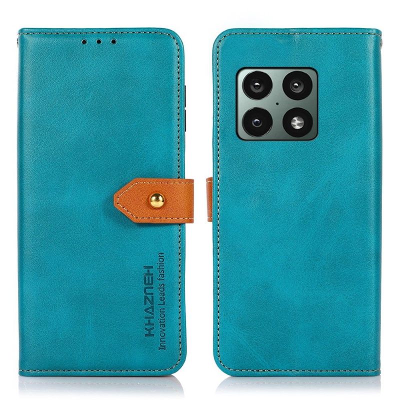 Κάλυμμα OnePlus 10 Pro Khazneh Bicolor Faux Leather