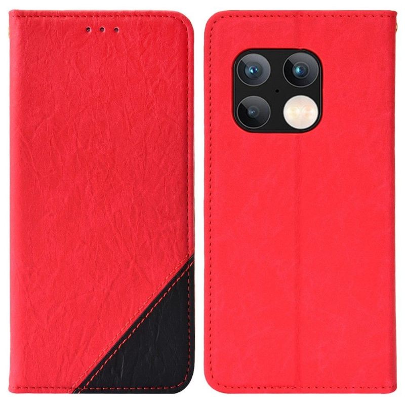 Κάλυμμα OnePlus 10 Pro Θήκη Flip Faux Leather Retro