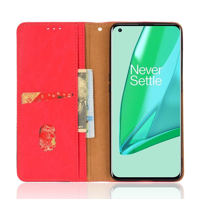 Κάλυμμα OnePlus 10 Pro Θήκη Flip Faux Leather Retro