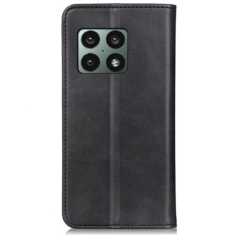 Κάλυμμα OnePlus 10 Pro Θήκη Flip Simone Flip Aged Faux Leather