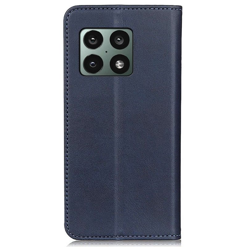 Κάλυμμα OnePlus 10 Pro Θήκη Flip Simone Flip Aged Faux Leather