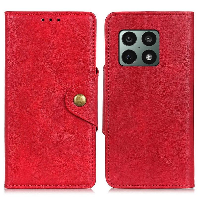 Θήκη Flip OnePlus 10 Pro Full Protect Matte Faux Leather