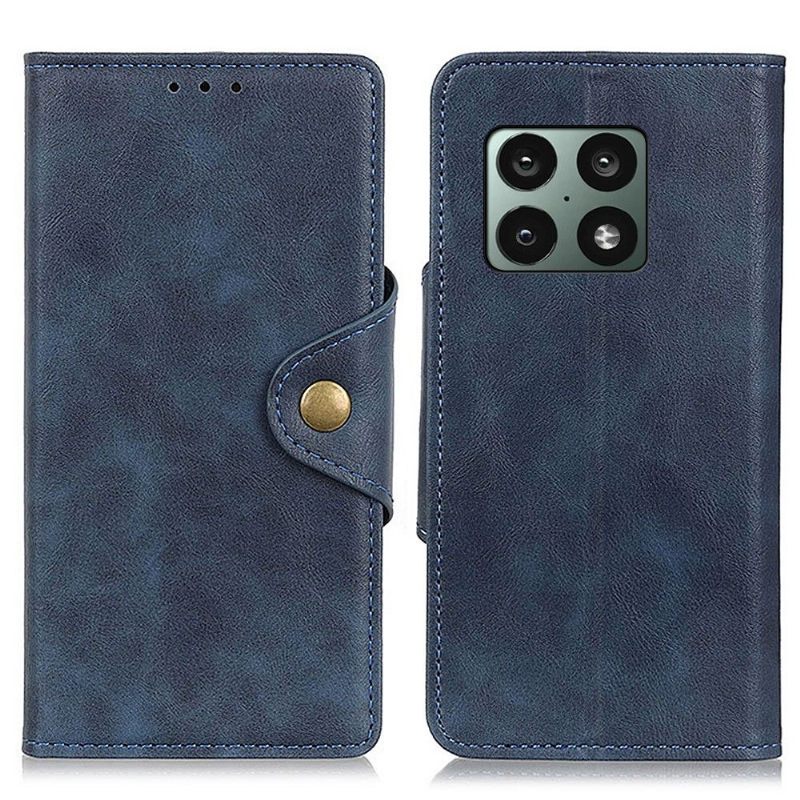 Θήκη Flip OnePlus 10 Pro Full Protect Matte Faux Leather