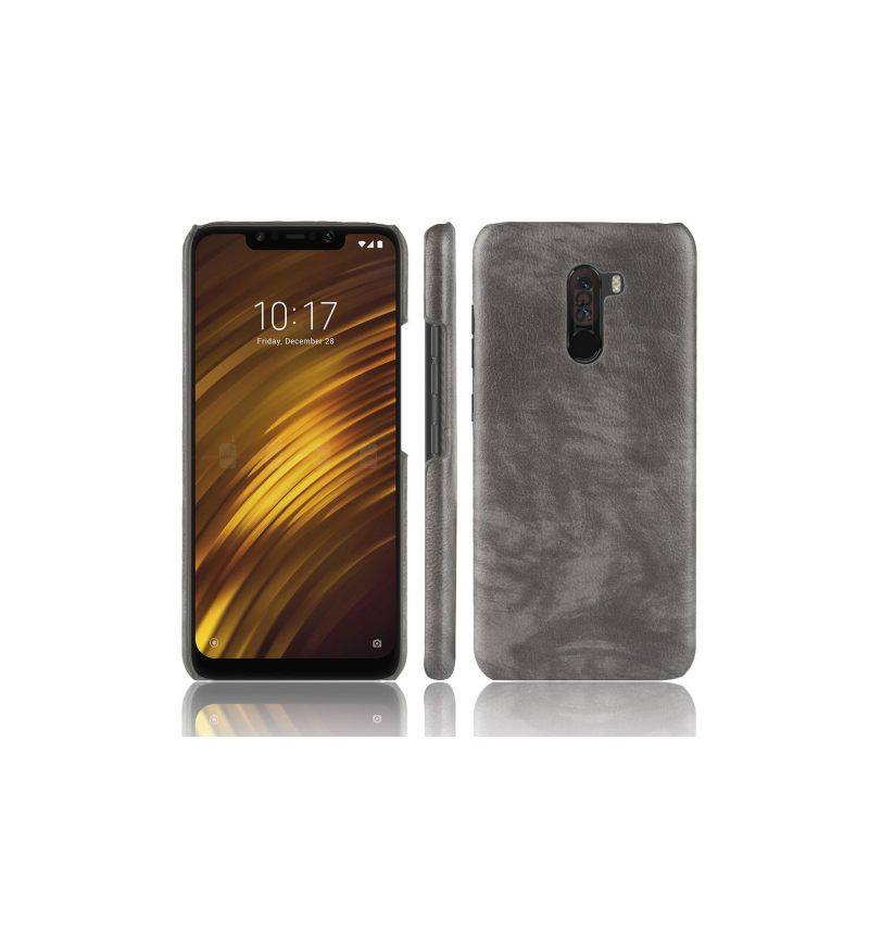 θηκη κινητου Pocophone F1 Δερμάτινο Εφέ