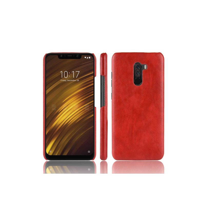 θηκη κινητου Pocophone F1 Δερμάτινο Εφέ