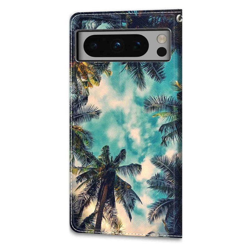 Δερματινη Θηκη Google Pixel 8 Pro Strap Palms