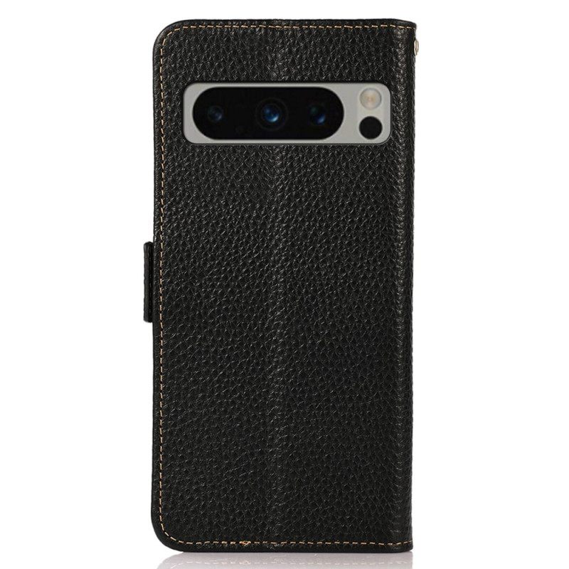 Θηκη Κινητου Google Pixel 8 Pro Θήκες Κινητών Khazneh Litchi Leather