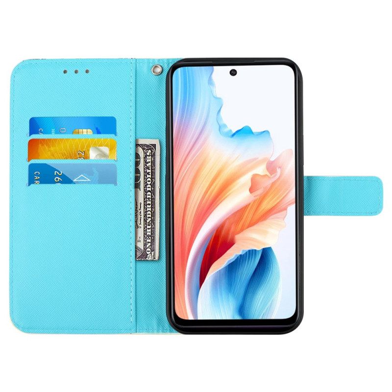 Δερματινη Θηκη Oppo Reno 11 Pro 5g Ονειροπαγίδα Σιλικόνης