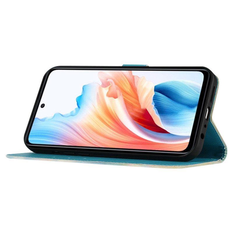 Δερματινη Θηκη Oppo Reno 11 Pro 5g Ονειροπαγίδα Σιλικόνης