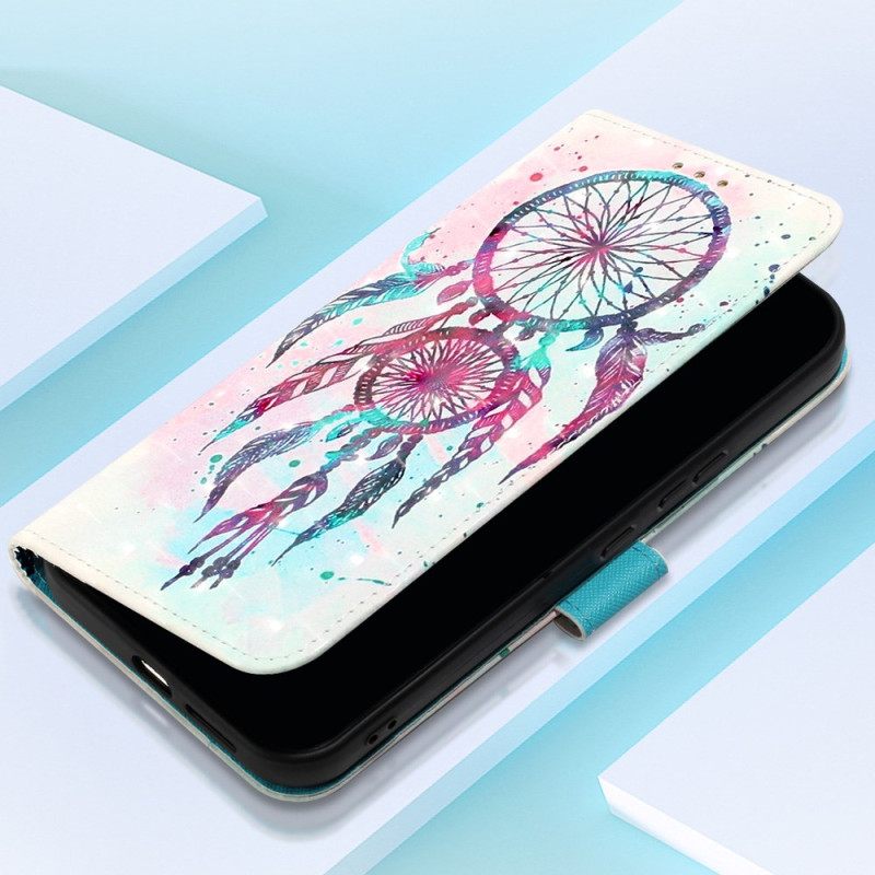 Δερματινη Θηκη Oppo Reno 11 Pro 5g Ονειροπαγίδα Σιλικόνης