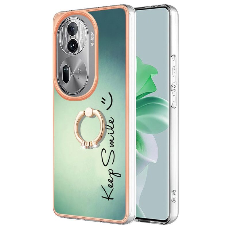 Κάλυμμα Oppo Reno 11 Pro 5g Διατήρηση Δαχτυλιδιού Χαμόγελου