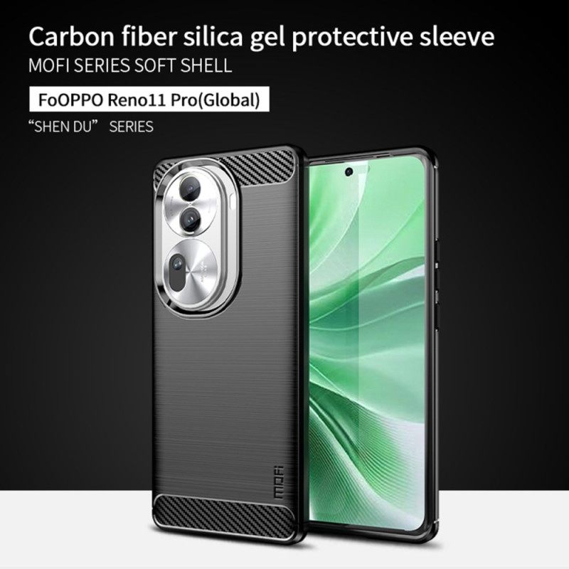 Κάλυμμα Oppo Reno 11 Pro 5g Mofi Brushed Carbon Fiber