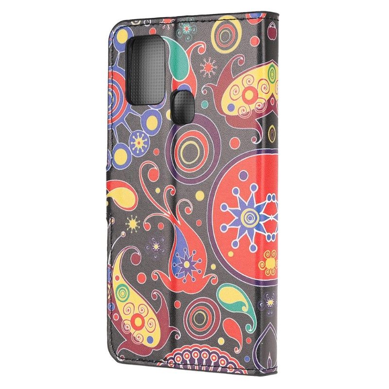 Κάλυμμα Samsung Galaxy A21s Πολύχρωμος Paisley