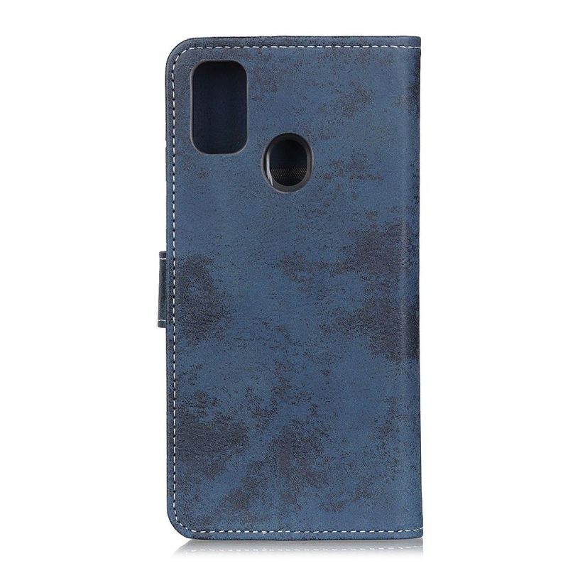 Θήκη Flip Samsung Galaxy A21s Cyrius Faux Leather Vintage