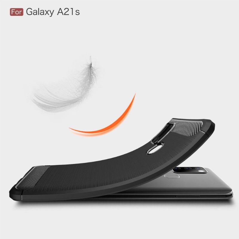 θηκη κινητου Samsung Galaxy A21s Flexible Brushed Effect