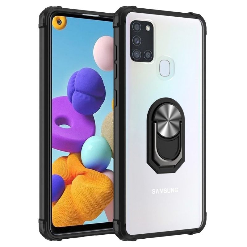 θηκη κινητου Samsung Galaxy A21s προστασίας Αντικραδασμικό Με Δαχτυλίδι