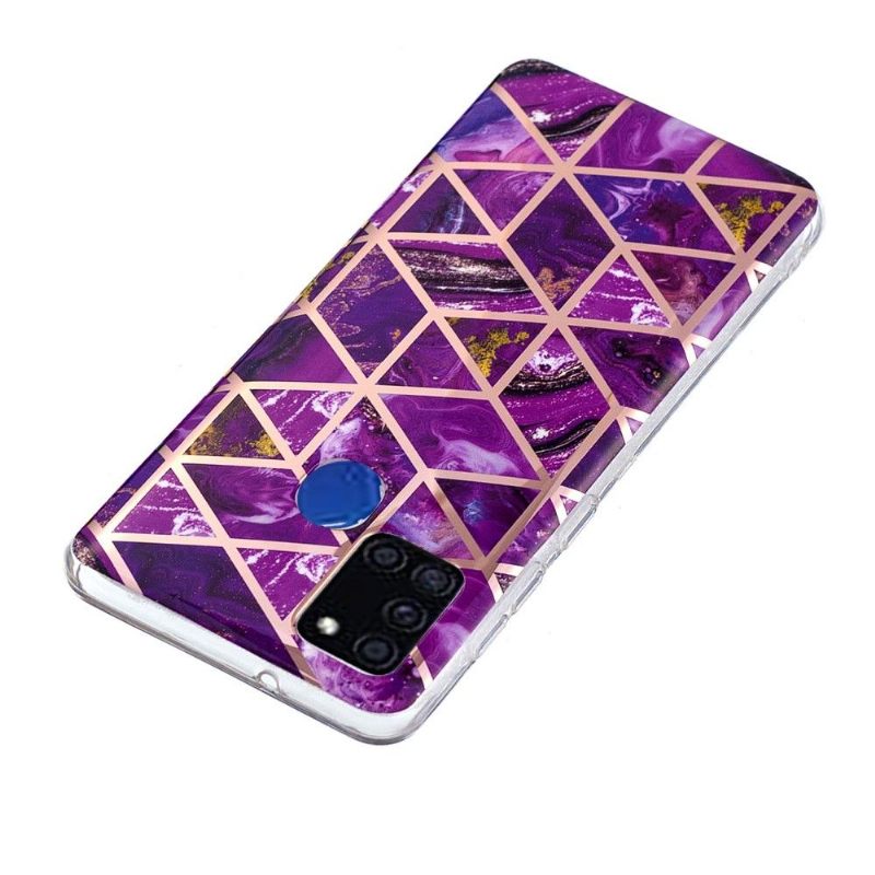 Θήκη Samsung Galaxy A21s Geometry Purple