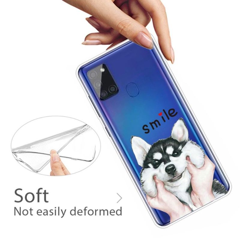 Θήκη Samsung Galaxy A21s Smile Dog